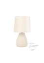 Lilu table lamp 1xE14 white 13 cm