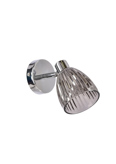 Jeffrey wall light 1xG9 silver 16 cm