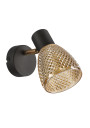 Axel wall light 1xE14 black 17 cm