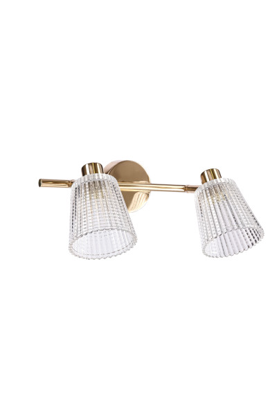 Baron ceiling light 2xG9 gold 38 cm