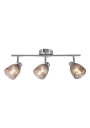Jeffrey ceiling light 3xG9 silver 54 cm