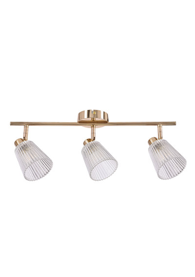 Baron ceiling light 3xG9 gold 54 cm