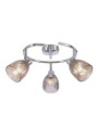 Jeffrey pendant light 3xG9 silver 42 cm
