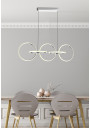 Kos pendant light 60 W LED 4000 K chromee 114 cm - product image 1