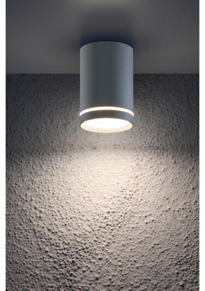 Lampa sufitowa Tuba 15 W LED szary 6,8 cm - zdjęcie produktu 2