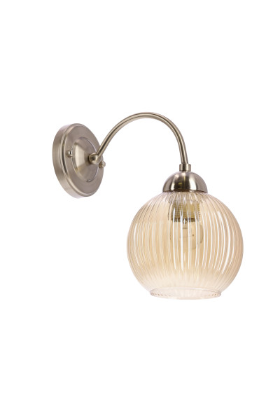 Medina wall light 1xE27 nikiel mat 25 cm
