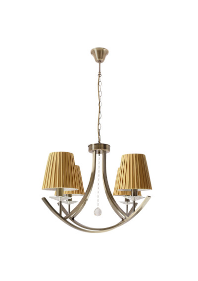 Lampa wisząca Vitoria 4xE14 patynowy 70 cm