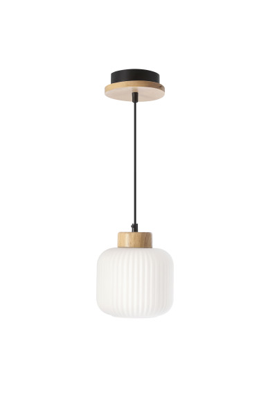 Lampa wisząca Uliana 1xE27 biały 15 cm