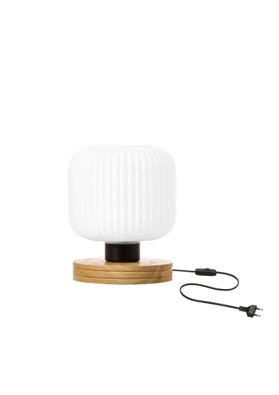 Uliana table lamp 1xE27 white 15 cm