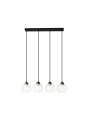 Valeria pendant light 4xE27 black 68 cm