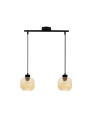 Lampa wisząca Marla 2xE27 czarny 47 cm