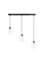 Krista pendant light 3xE27 black 66 cm