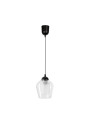 Krista pendant light 1xE27 black 14 cm