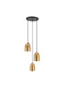 E27 pendant light 3xE27 gold 38 cm