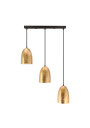 Lampa wisząca E27 3xE27 złoty 59 cm