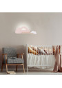 Lampa ścienna Cloud 5 W LED 4000 K różowy+biały 53 cm - zdjęcie produktu 6