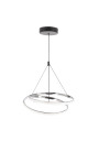 Lampa wisząca Loco 30 W LED 3000 K srebrny 40 cm