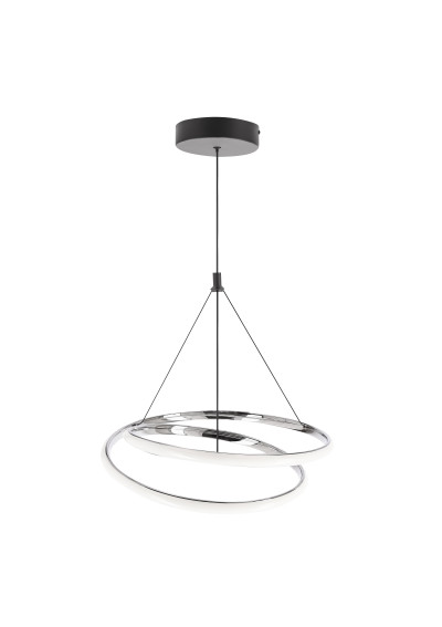 Lampa wisząca Loco 30 W LED 3000 K srebrny 40 cm