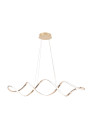 Snello pendant light 32 W LED 3000 K gold 100 cm
