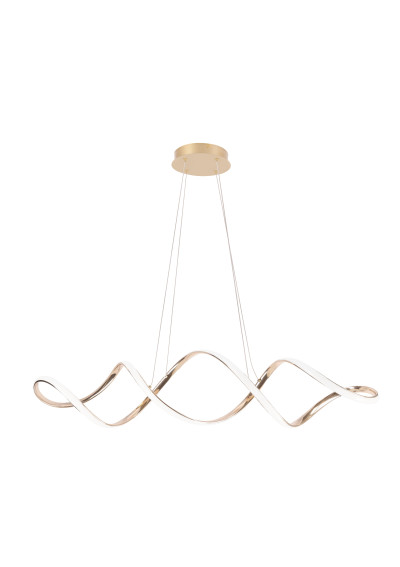 Snello pendant light 32 W LED 3000 K gold 100 cm