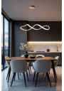 Snello pendant light 32 W LED 3000 K gold 100 cm - product image 1