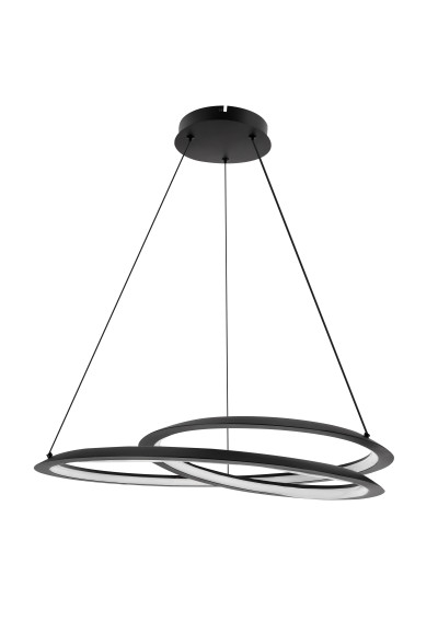 Callas pendant light black 60 cm