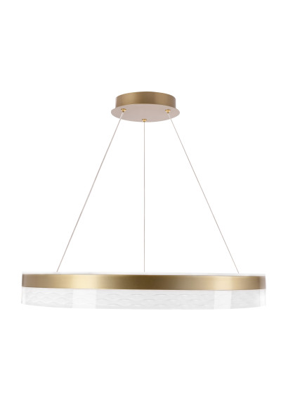 Gloris pendant light 36 W LED 3000 K gold 60 cm