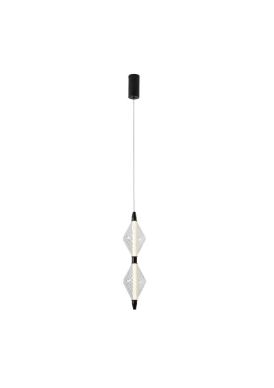 Vita pendant light 7,5 W LED 2700 K black 12 cm - product image 1
