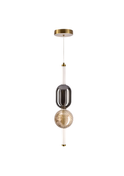 Lampa wisząca Kelly 8 W LED 2700 K złoty 12 cm
