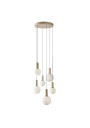 Lampa wisząca Testa 6xG9 beżowy 58 cm