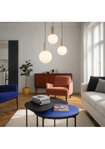 Testa pendant light 3xG9 beige 55 cm - product image 2