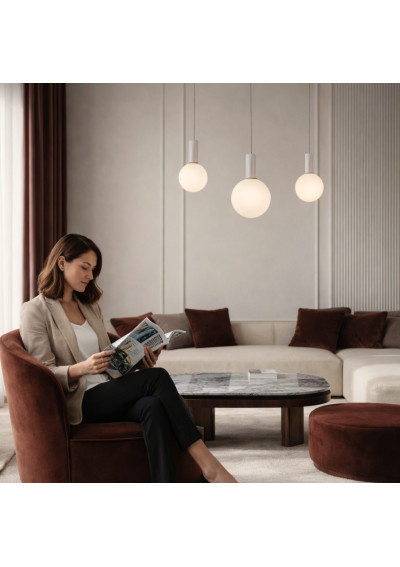 Testa pendant light 3xG9 beige 85 cm - product image 3