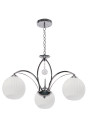 Lampa wisząca Sandrine 3xE27 srebrny 46 cm