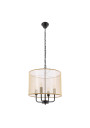 Pacifica pendant light 4xE14 black 35 cm