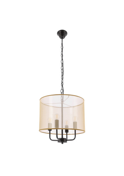 Pacifica pendant light 4xE14 black 35 cm