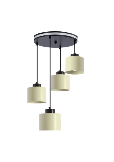 Olivca pendant light 4xE27 green 40 cm