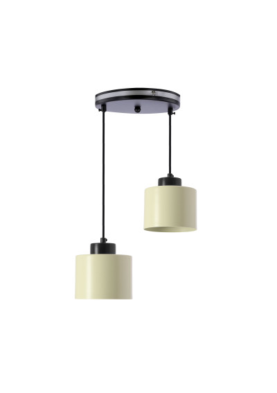 Olivca pendant light 2xE27 green 32 cm