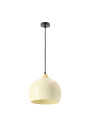 Lampa wisząca E27 1xE27 żółty 25 cm
