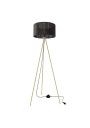 Lampa podłogowa Mossi 1xE27 złoty 144 cm
