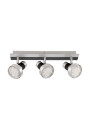 Sortha ceiling light 9 W LED 2700 K srebrno black 43 cm