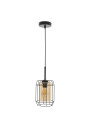 Jonera pendant light 1xE27 black 15 cm