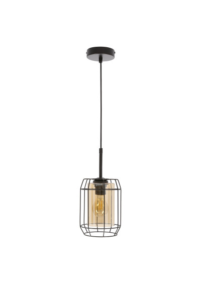 Jonera pendant light 1xE27 black 15 cm