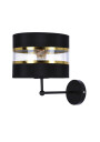Lampa ścienna Andy 1xE27 czarny + złoty 28 cm - zdjęcie produktu 2