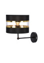 Lampa ścienna Andy 1xE27 czarny + złoty 28 cm - zdjęcie produktu 4