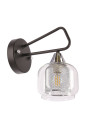 Lampa ścienna Gato 1xE14 czarny 22 cm