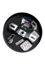 Gillo pendant light 2xE27 black 100 cm - product image 1