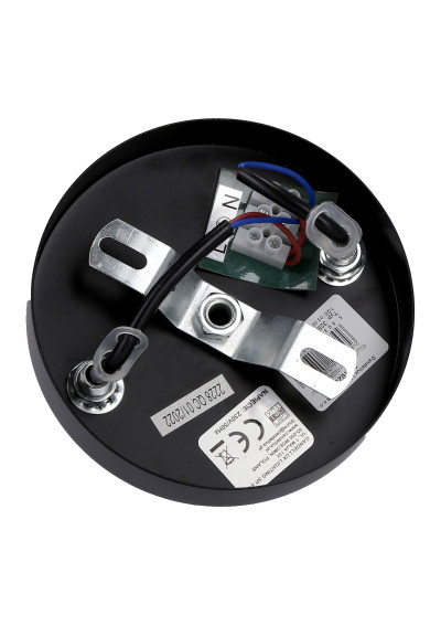 Gillo pendant light 2xE27 black 100 cm - product image 1