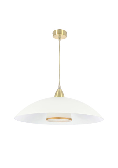 Lampa wisząca Duetto 1xE27 złoty 40 cm