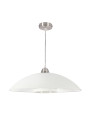 Duetto pendant light 1xE27 white 40 cm