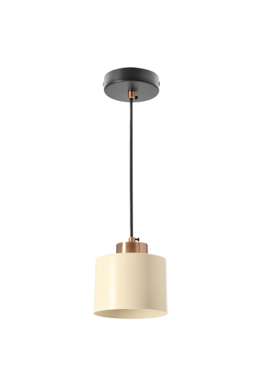 Lampa wisząca Alora 1xE27 biały 12 cm